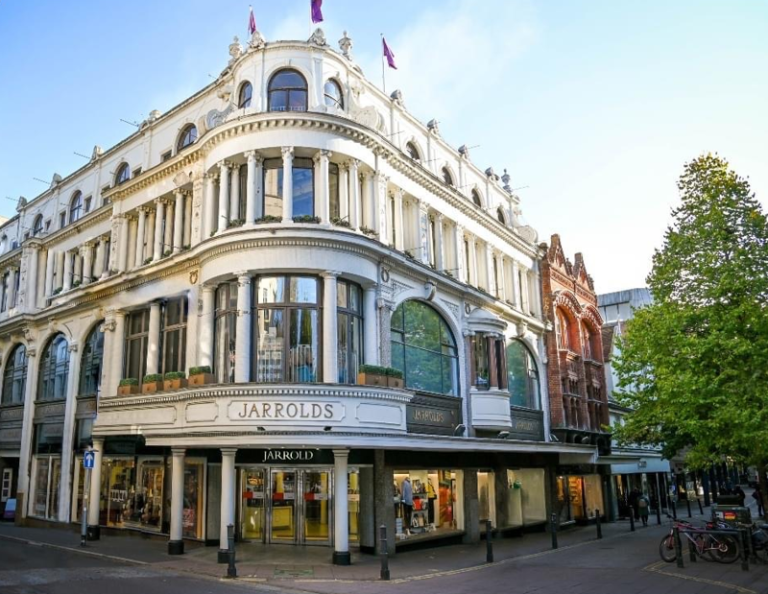 Exterior of Jarrold's Department Store in Norwich